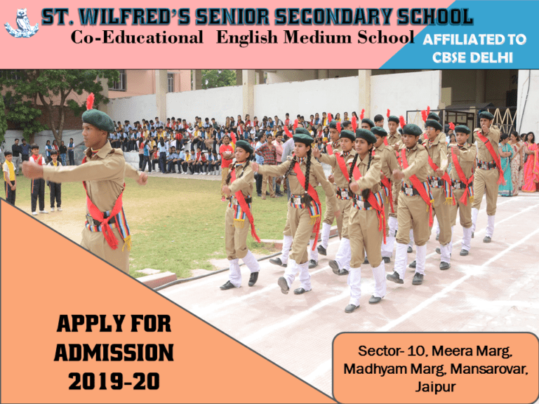Read more about the article St. Wilfred’s School – Admission Open 2019